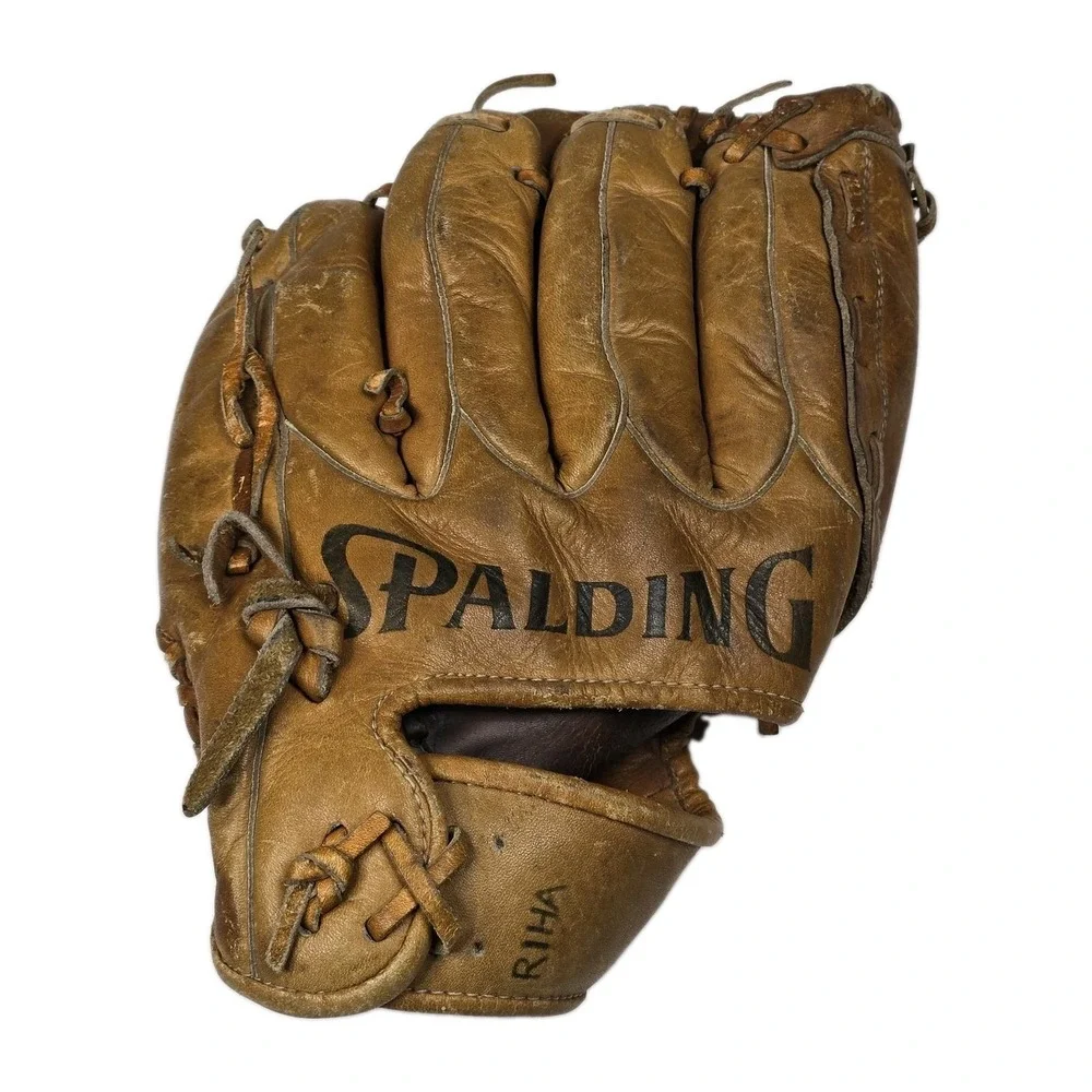 Vintage Spalding Rich Helner Baseball Glove 42-3255 Advisory Staff RHT Leather